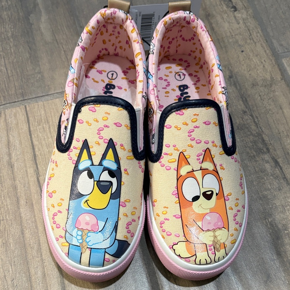 Kids Bluey Slip-On Shoes
